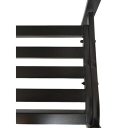 Birchtree 3 Seater Metal Garden Bench Steel Cast Iron Back 125Cm Outdoor Patio Seat C080 - thumbnail 6