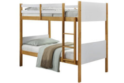 Mattress Guru Diablo Bunk Bed With Ladder, Wooden Kids Bunk Bed, Solid Bed Frame, Children's Bedroom Furniture - thumbnail 2