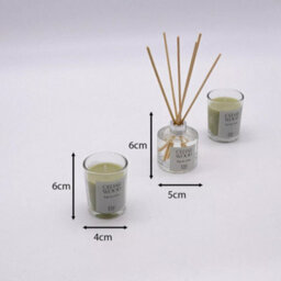 Marco Paul Scented Candles & Diffuser Gift Set - Cedar Wood - thumbnail 3