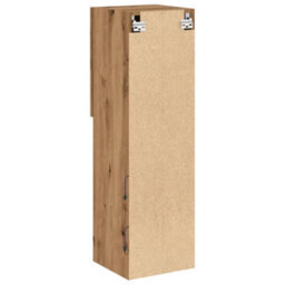 Berkfield Tv Cabinet With Led Lights Artisian Oak 30.5X30X102 Cm - thumbnail 9