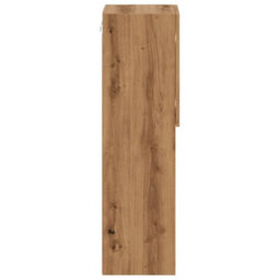 Berkfield Tv Cabinet With Led Lights Artisian Oak 30.5X30X102 Cm - thumbnail 8