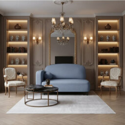 Solo Sofa Bed With Sleeping Function And Bedding Storage Foam Wavy Springs Wooden Metal Legs 162X93X97 Cm Light Blue Left - thumbnail 2