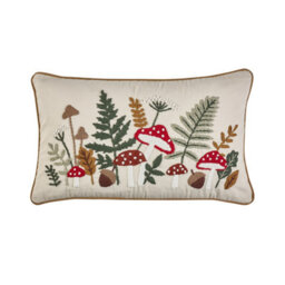 Catherine Lansfield Embroidery Woodland 30X50Cm Cushion Natural - thumbnail 4