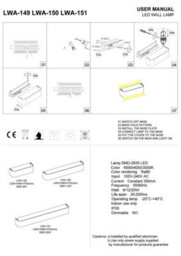 Ultra Beam Lighting Ultrabeam Brushed Aluminium Up And Down Indoor Led Wall Light 8 Watt Led 800 Lumens Width 250mm - thumbnail 4