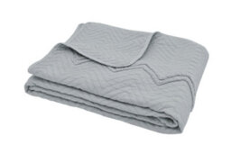 Smart Living Luxurious Zig-Zag Polyester Bedspread - Soft, Stylish, And Durable - thumbnail 2