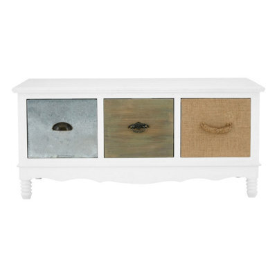 Orsina Aesthetic Coffee Table, Sturdy And Durable White Coffee Table, Aesthetic Style Wooden Cocktail Table - image 1