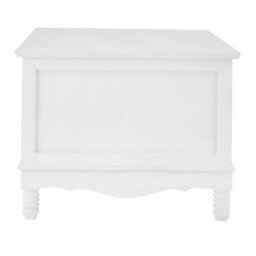 Orsina Aesthetic Coffee Table, Sturdy And Durable White Coffee Table, Aesthetic Style Wooden Cocktail Table - thumbnail 3