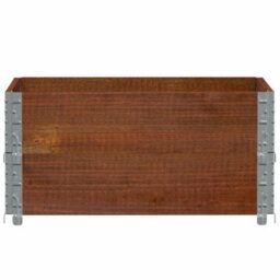 Berkfield Garden Planter Brown 80X60 Cm Solid Wood Pine - thumbnail 3