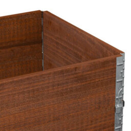 Berkfield Garden Planter Brown 80X60 Cm Solid Wood Pine - thumbnail 7