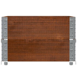 Berkfield Garden Planter Brown 80X60 Cm Solid Wood Pine - thumbnail 4