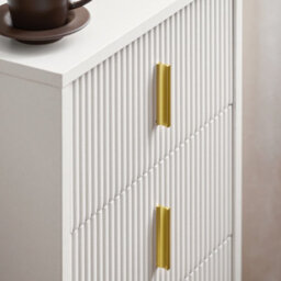 Sobuy Fbt115-L-W, Bedside Table Bedside Cabinet Nightstand With 3 Drawers, Side Table  Chest Of Drawers For Bedroom, White - thumbnail 5
