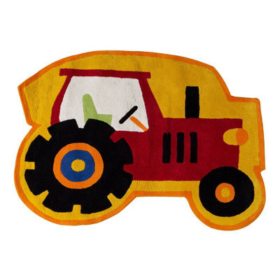 Orsina Premier Kids Childrens Tractor Indoor Rug - image 1