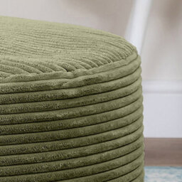 icon Milano Beanbag Footstool Corduroy Sage Green - thumbnail 2