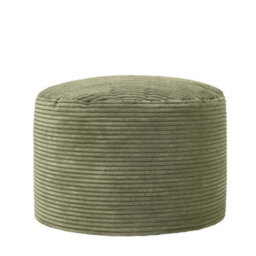 icon Milano Beanbag Footstool Corduroy Sage Green - thumbnail 3