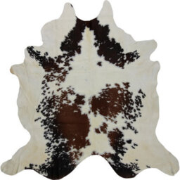 Eastern Counties Leather Rare Exotic Cowhide Leather Rug Salt & Per (One Size) - thumbnail 2