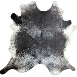 Eastern Counties Leather Rare Exotic Cowhide Leather Rug Salt & Per (One Size) - thumbnail 3