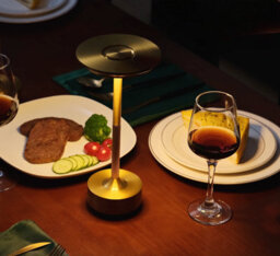 Harper Living Rechargeable Led Table Lamp, Gold Finish, Colour Changing (3000K-6000K) And Dimmable - thumbnail 6