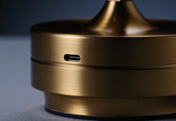 Harper Living Rechargeable Led Table Lamp, Gold Finish, Colour Changing (3000K-6000K) And Dimmable - thumbnail 4