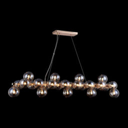 Luminosa Lighting Luminosa Dallas Ceiling Pendant Lamp Gold, 25 Light, G9 - thumbnail 2