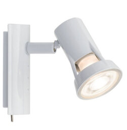 Paulmann 66702 Teja Spotlight Max. 10 Watts Spot White Wall Luminaire Metal Wall Lamp Gu10 - thumbnail 3