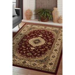 Melrose Classic Traditional Red Vintage Area Rug 120/170 - thumbnail 1