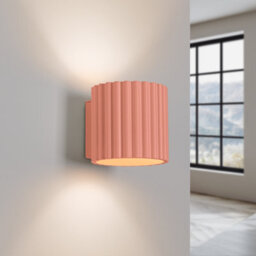 Luminosa Lighting Luminosa Aura Up & Down Wall Lamp Peachy 1X G9 - thumbnail 3