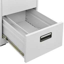 Vidaxl Filing Cabinet Light Grey 46X62X72.5 Cm Steel - thumbnail 8