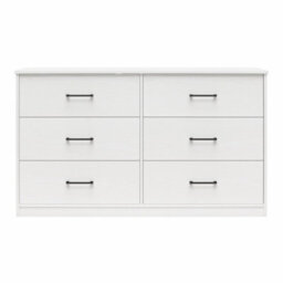 Dorel Brez Build Pearce 6 Drawer Dresser White - thumbnail 4