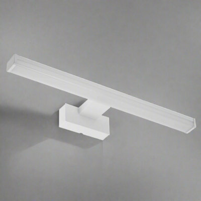 CGC Lighting Cgc Kat White Bathroom Mirror Wall Light Ip44 4000K Led Over Mirror Over Picture - image 1