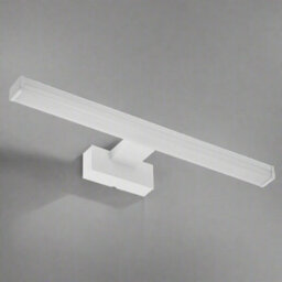CGC Lighting Cgc Kat White Bathroom Mirror Wall Light Ip44 4000K Led Over Mirror Over Picture