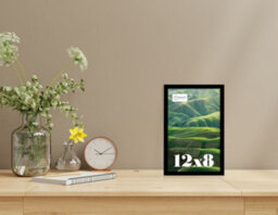 12X8 Black Picture Frame (30.5 X 20.3Cm) Poster, Photo, Artwork, Gallery Wall Or Print - thumbnail 2