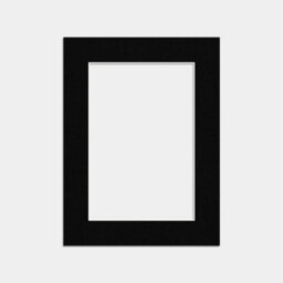 Ak Frames 16X12 Black Picture Mounts To Fit 12X8 Aperture Size - Mount Board Only (No Frame Included) - thumbnail 1