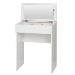 Urbn-Living Urbnliving Height 78Cm Louise Style Dressing Vanity Table Mirror Makeup Storage Pink Compartments Drawers Bedroom - thumbnail 3