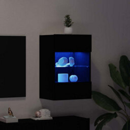 Walplus Tv Cabinet Black 40 X 30 X 60.5 Cm Engineered Wood - thumbnail 5