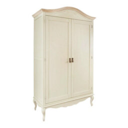Statement Furniture Juliette Double Wardrobe. French Style 2 Door Wardrobe - Champagne - thumbnail 3