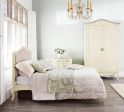 Statement Furniture Juliette Double Wardrobe. French Style 2 Door Wardrobe - Champagne - thumbnail 2
