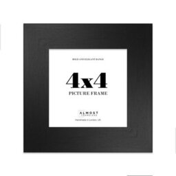 "5X5"" Turquoise Picture Frame - 5X5"" Square Frame With 3X3"" Mount For 5X5""/3X3"" Pictures Moderrn Style Thin Edge, 1 Pack" - thumbnail 1