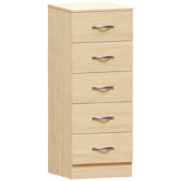 Lassic Vida Designs Riano Pine 5 Drawer Narrow Chest (H)900mm (W)345mm (D)360mm - thumbnail 7