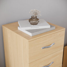 Lassic Vida Designs Riano Pine 5 Drawer Narrow Chest (H)900mm (W)345mm (D)360mm - thumbnail 4