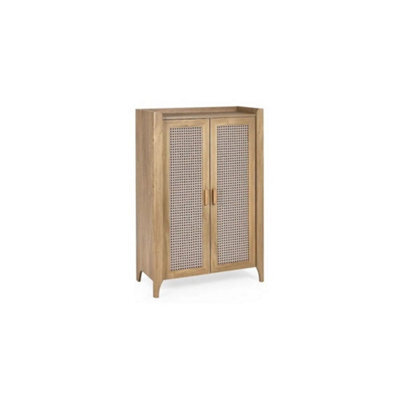 Ashfield Classic Natural Oak Shoe Cupboard - image 1