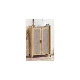 Ashfield Classic Natural Oak Shoe Cupboard - thumbnail 2