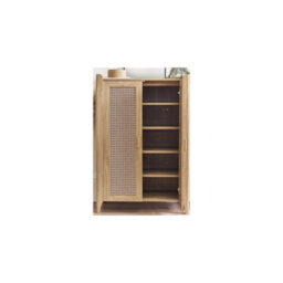 Ashfield Classic Natural Oak Shoe Cupboard - thumbnail 3