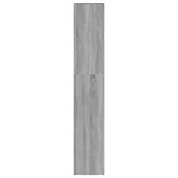 Berkfield Book Cabinet/room Divider Grey Sonoma 40X30X166 Cm - thumbnail 6