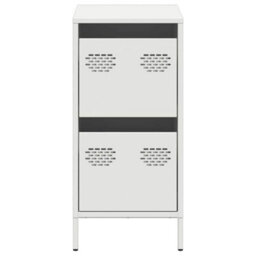 Berkfield Sideboard White 35X39X73.5 Cm Cold-Rolled Steel - thumbnail 5