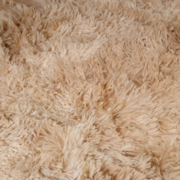 Aspire Homeware Non-Slip Tie Dye Beige Shaggy Rug Soft Fluffy Washable Floor And Kitchen Rug, (L)110Cm X (W)60Cm - thumbnail 2