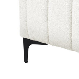 Beliani Bed Boucle Lunan 160 X 200 Cm (Eu King Size) Off-White - thumbnail 7