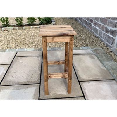 Marlborough Alfresco Outdoor Wooden Bar Stool - image 1