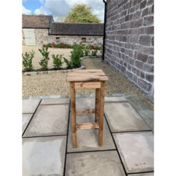 Marlborough Alfresco Outdoor Wooden Bar Stool - thumbnail 3