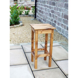 Marlborough Alfresco Outdoor Wooden Bar Stool - thumbnail 2