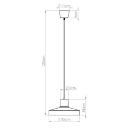 Sollux Lighting Bilo Steel Ultramarine 1 Lights Modern Pendant Lamps - thumbnail 9